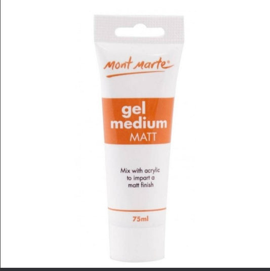 Gel Medium Matt (Mont Marte) - 1pc
