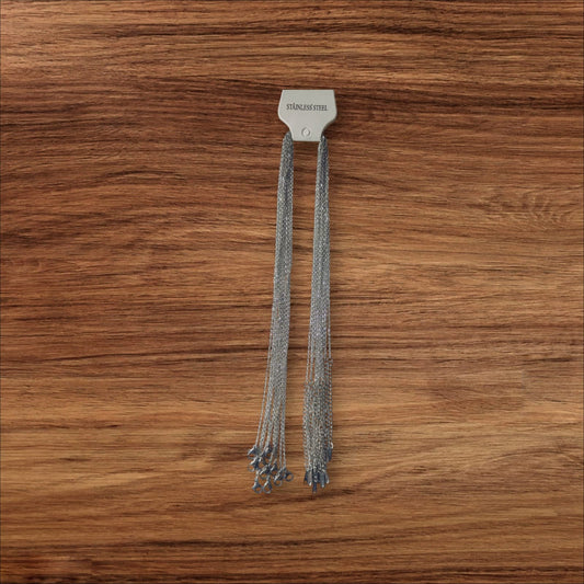 Long Necklace Chain (Silver) - 1pc
