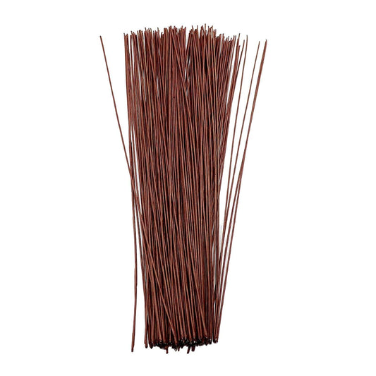 Thick Plastic Coated Brown Stem Wire (Gauge Wire) 1mm - 100Gram