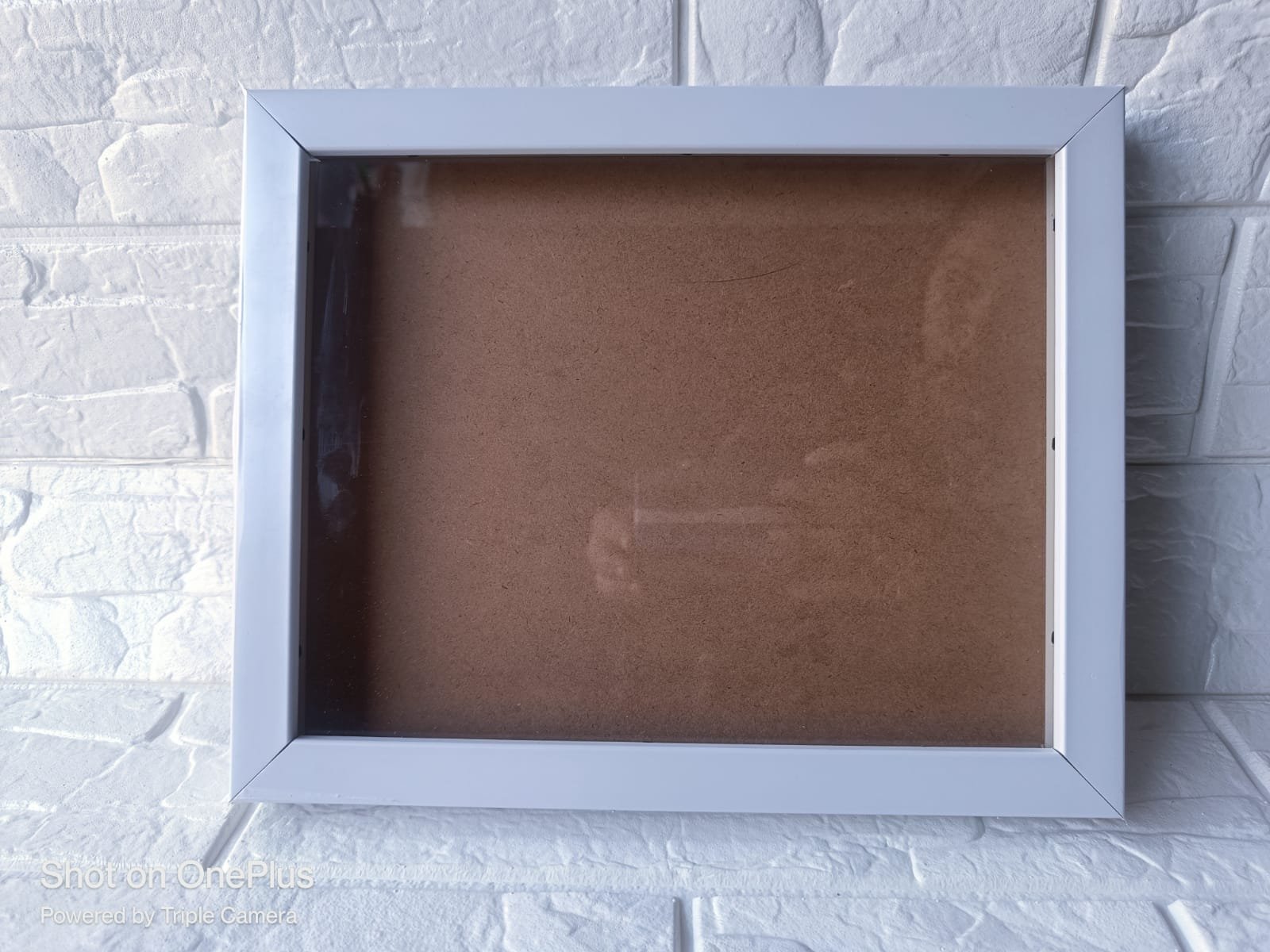 Shadow Glass Frame – 10*8 inch (White)