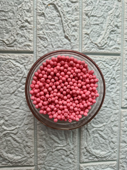 Moti /Pearls /Beads – Peach (100gm) – 6mm