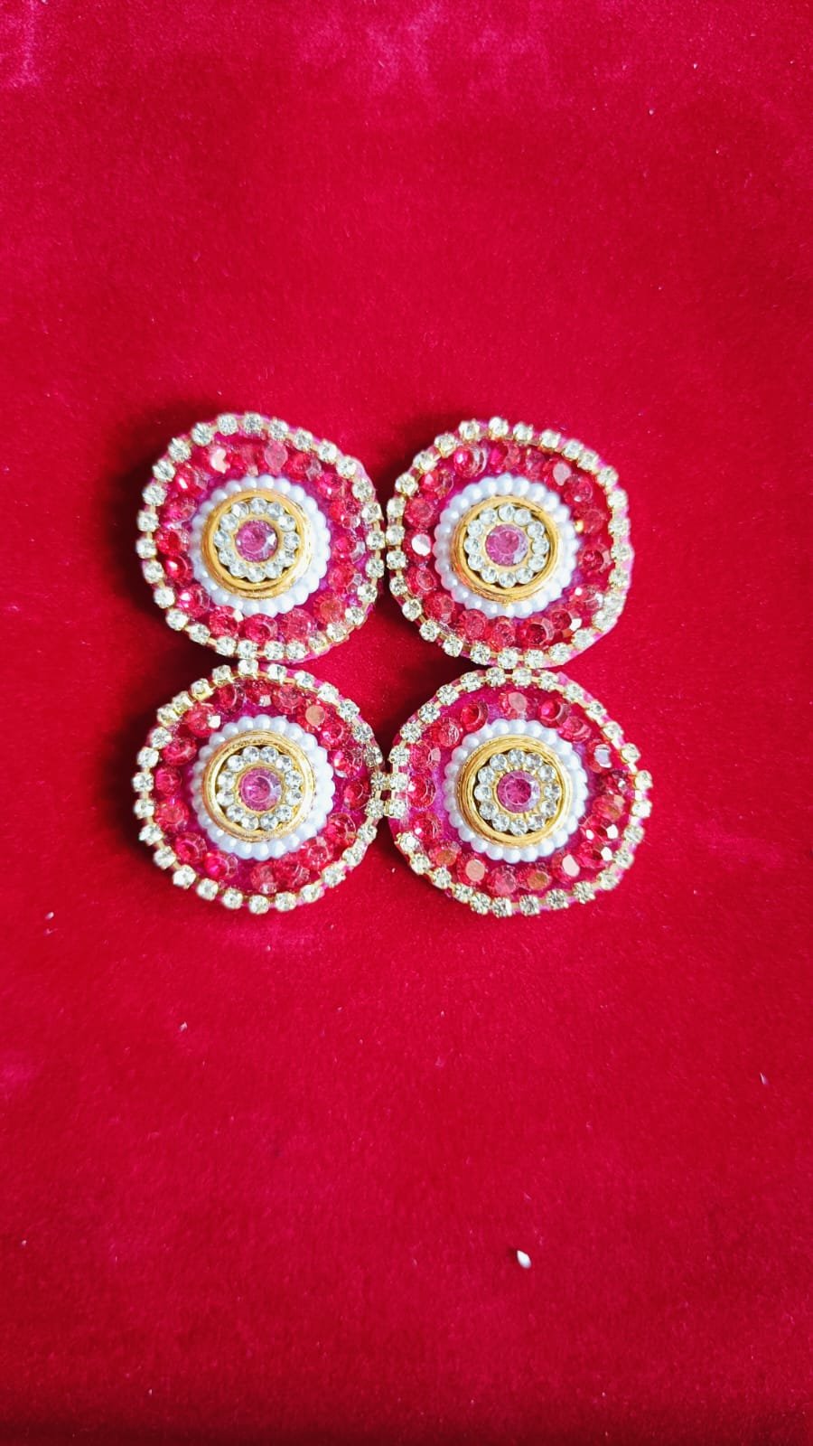 Pink Evil Eye Buti - 10pc
