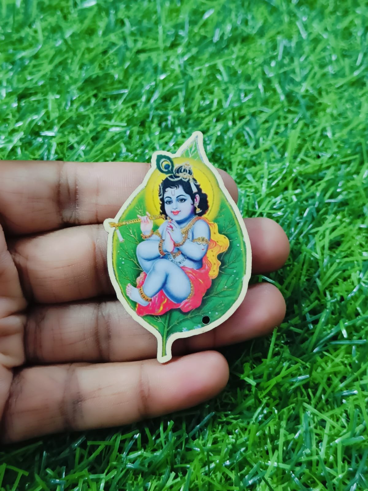 Krishna ji MDF Cut Out (2inch) - 5pc