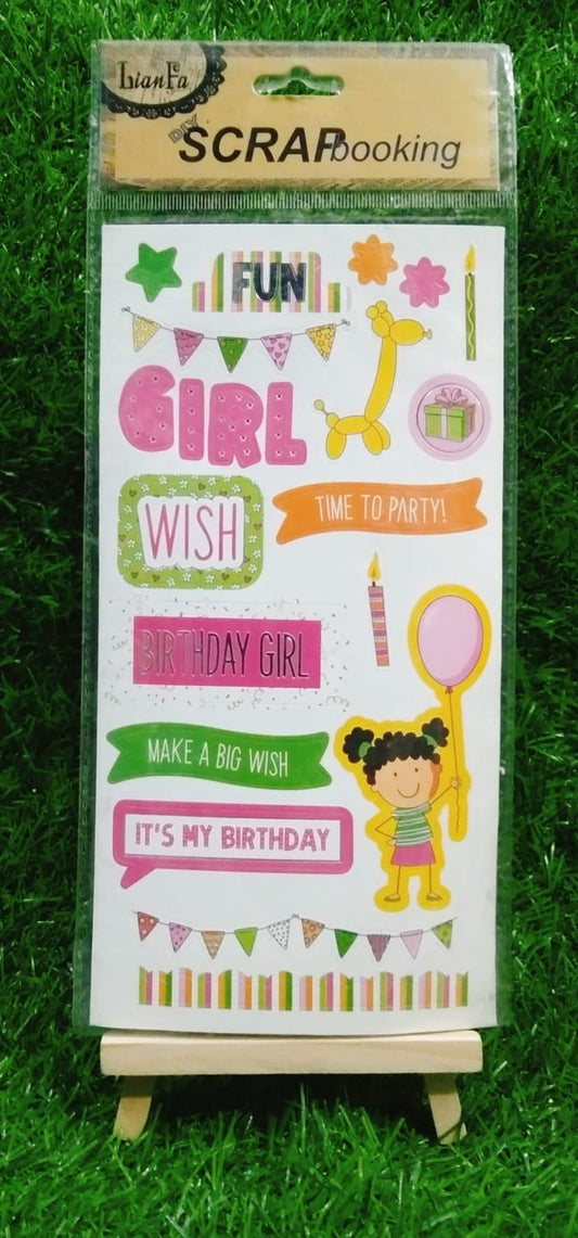 Gold foil Sticker - 17