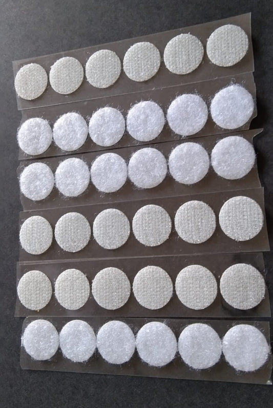 Velcro- 19 mm- 18 pieces- Big size