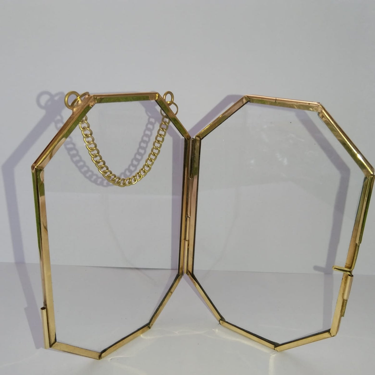 Octagonal Glass frame - 4*6 inch