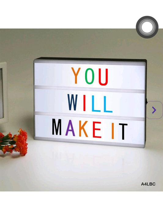A4 LED Light Box- Colour