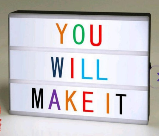 A5 LED Light Box- Colour