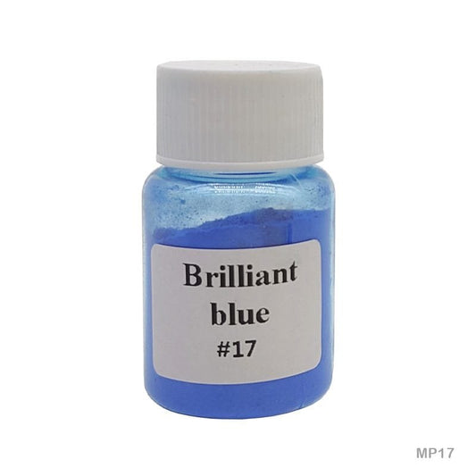 Mica Pearl Powder (MP17) - Brilliant Blue