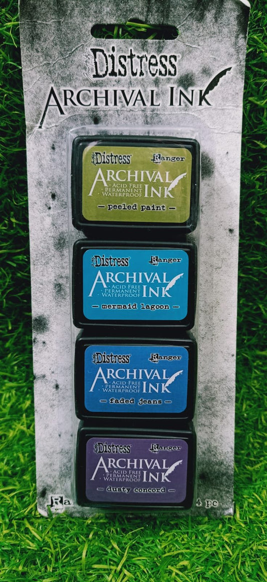 Tim Holtz Distress Archival Mini Ink Kit #2