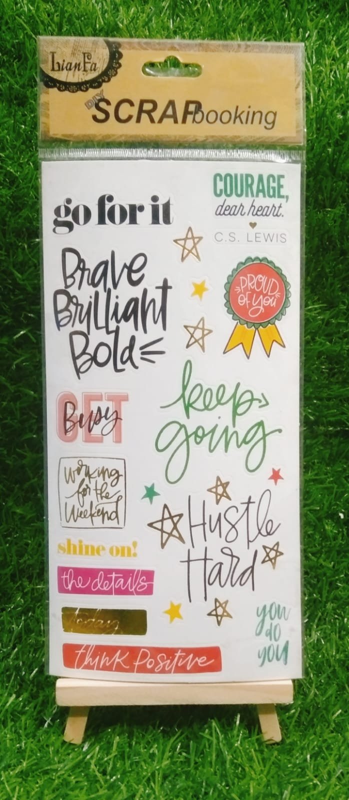 Gold foil Sticker - 19