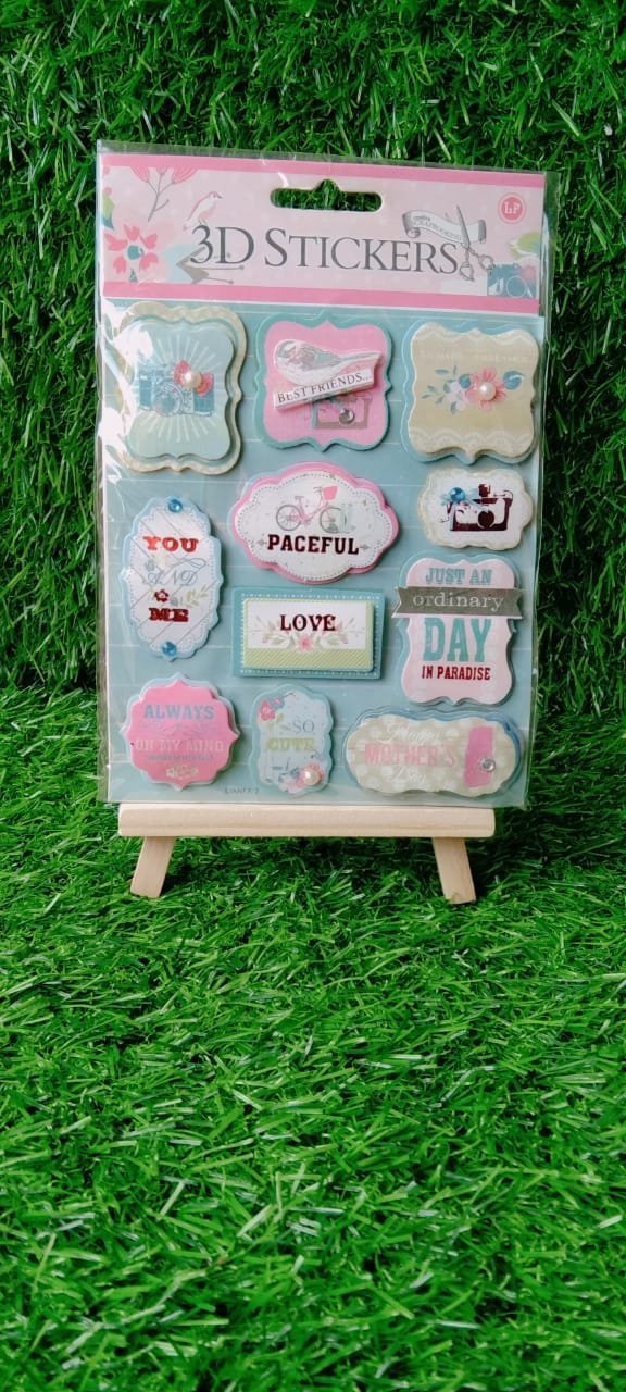 3D Stickers #11