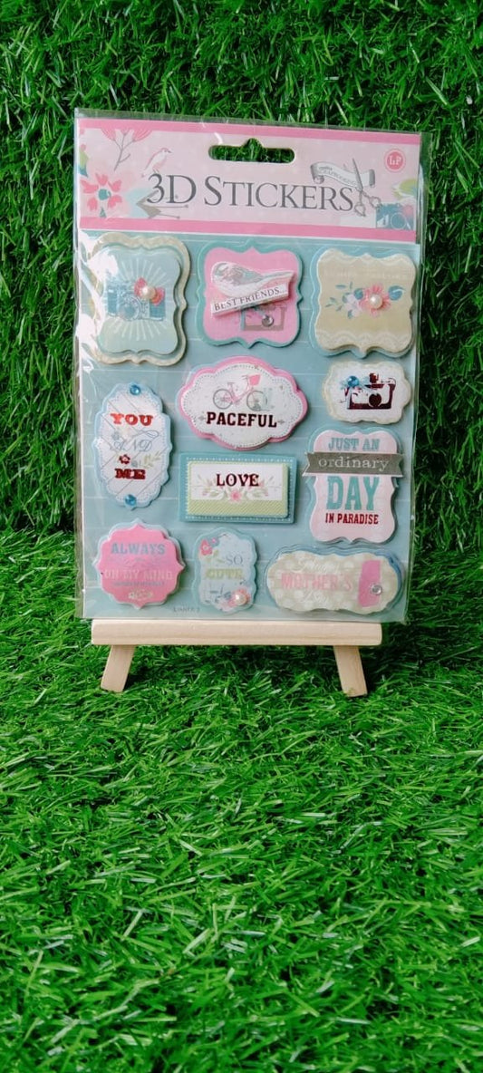 3D Stickers #11