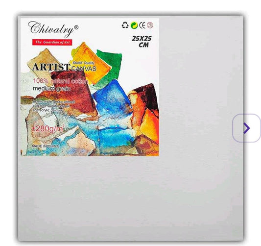Canvas Board - 25*25cms