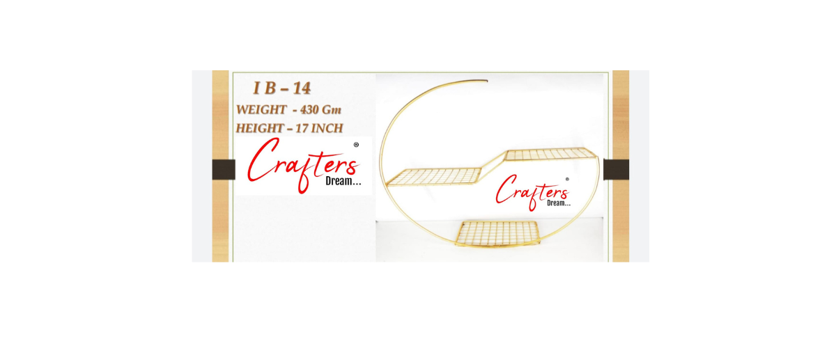 Metal Hamper (IB14) - 1Pc