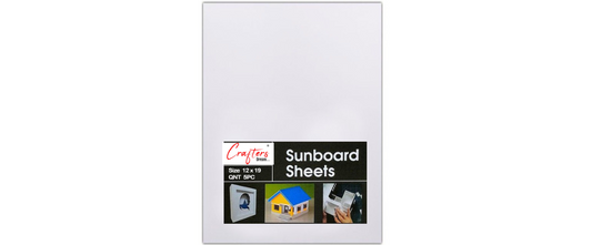 Sunboard/ Foam Board 5mm (Shirt Box) - 12*19"(5Pcs)