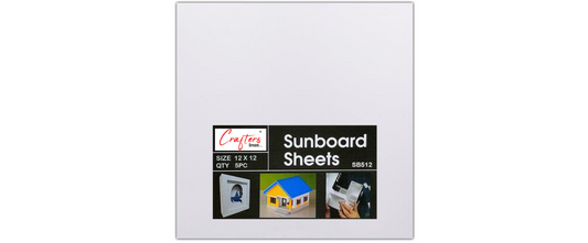 Sunboard/ Foam Board (Shirt Box) - 12*12"(5Pcs)