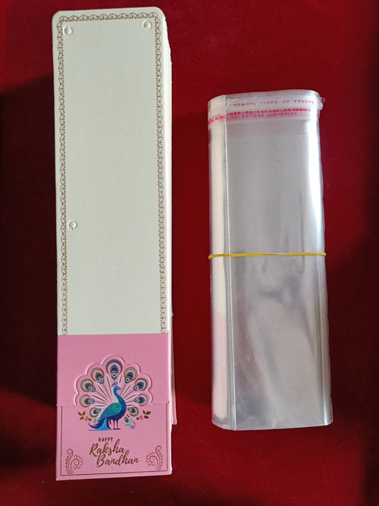 Rakhi Packaging Cards Pack Of 10 Cards