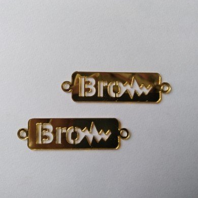 Acrylic Rakhi - Bro