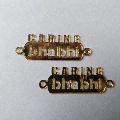 Acrylic Rakhi - Caring Bhabhi