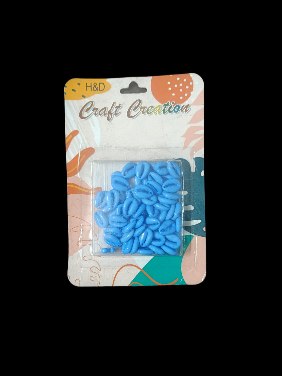 Kodi Shape Beads Blue – 1pkt