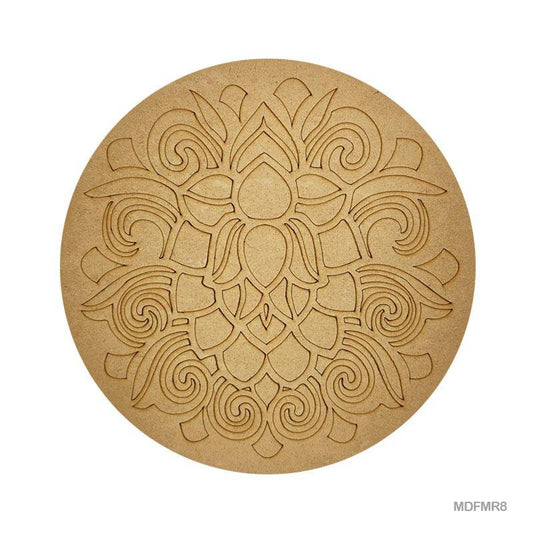 MDF Cutout Mandala Engrave (MDFMR8) – 10inch