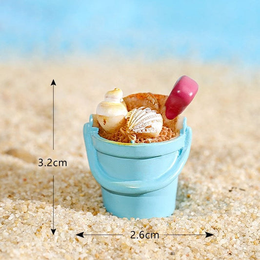 Beach Bucket Miniature (1480024) - 1pc
