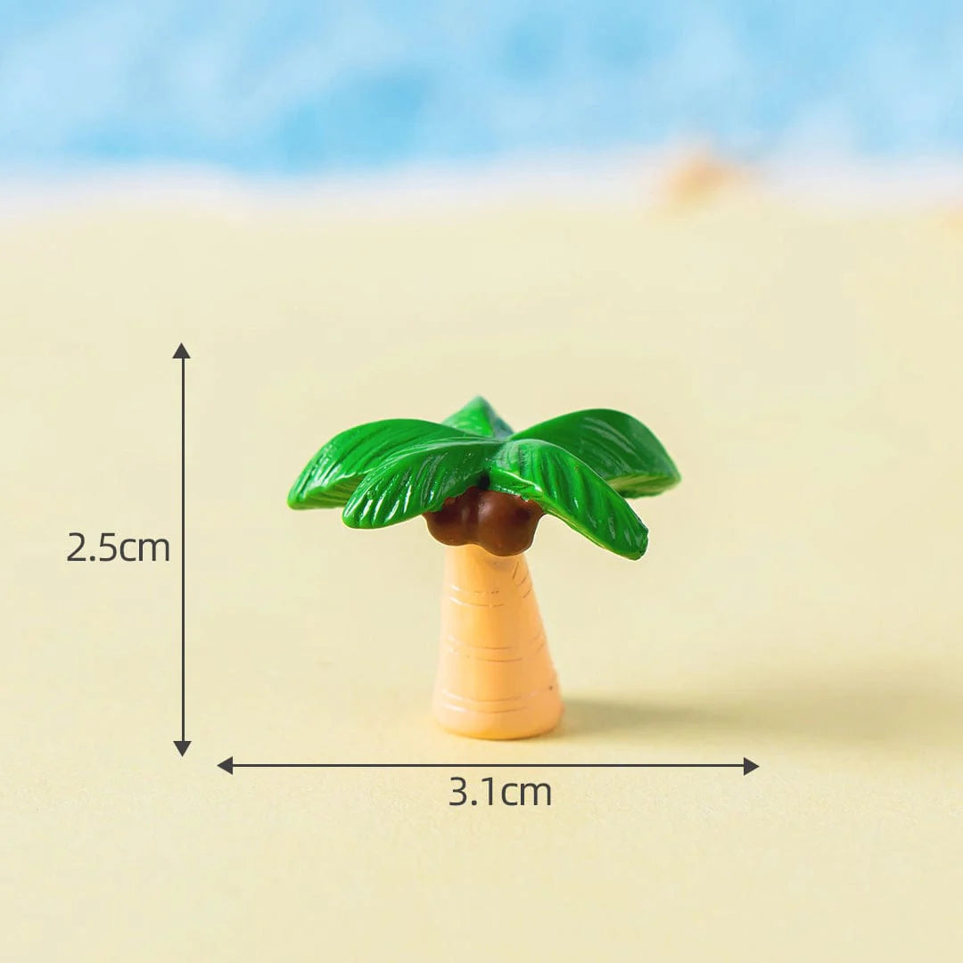 Island Coconut Tree Miniature (1480549) - 1pc