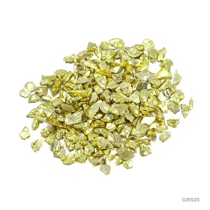Glass Metallic Resin Stones - 100GM (GRS20)