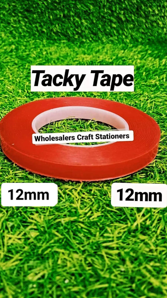 Red tacky tape - 12mm