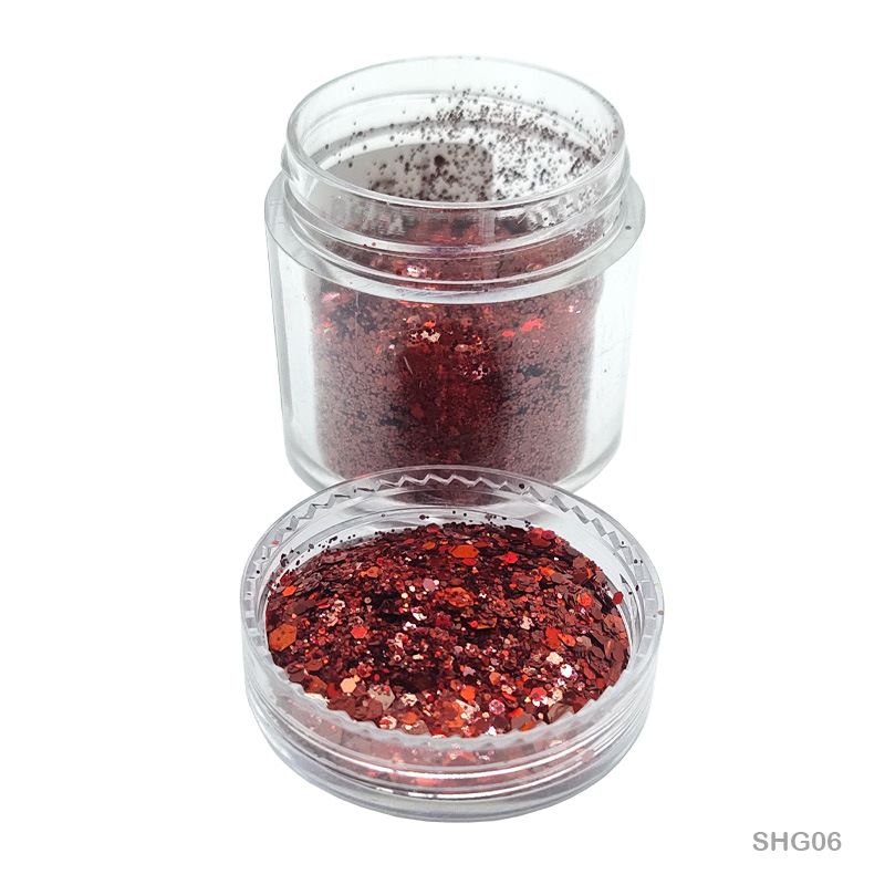 Shimmer Glitter Laser Red (SHG06)