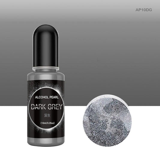 Alcohol Pearl - Dark Grey- 10ml (AP10DG)