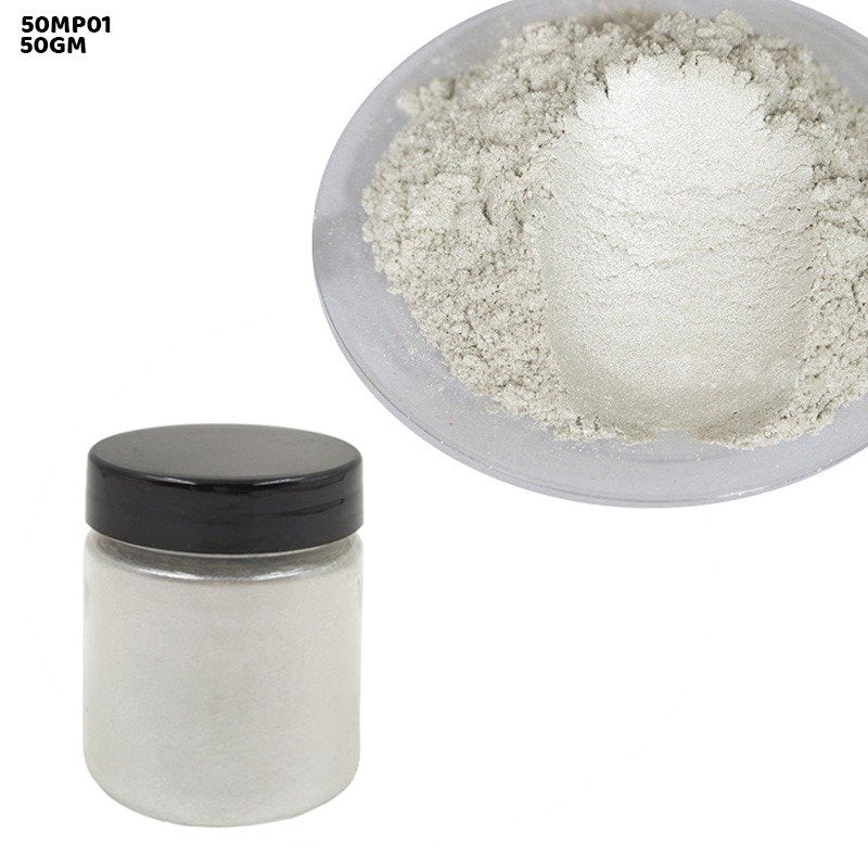 Mica Pearl Powder 50GM White (50MP01)