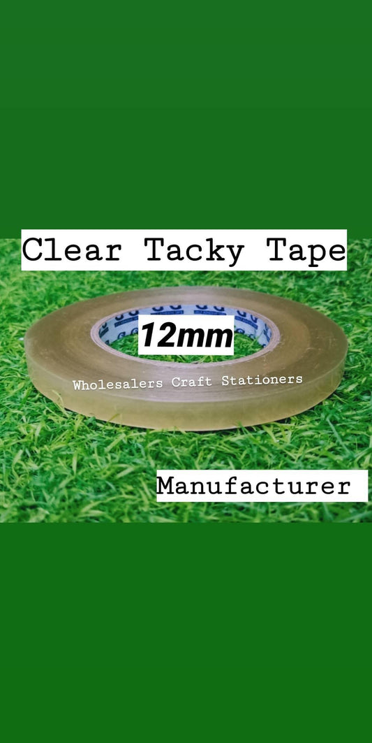 Clear Tacky Tape - 12mm
