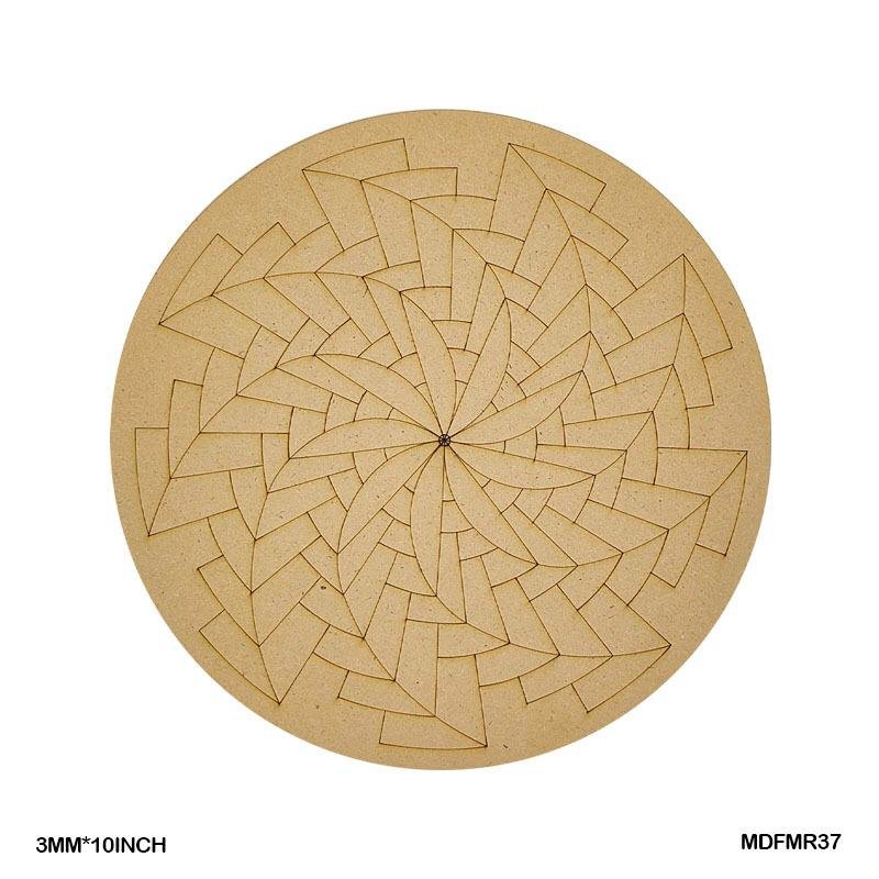 MDF Cutout Mandala Engrave (MDFMR37) – 10inch