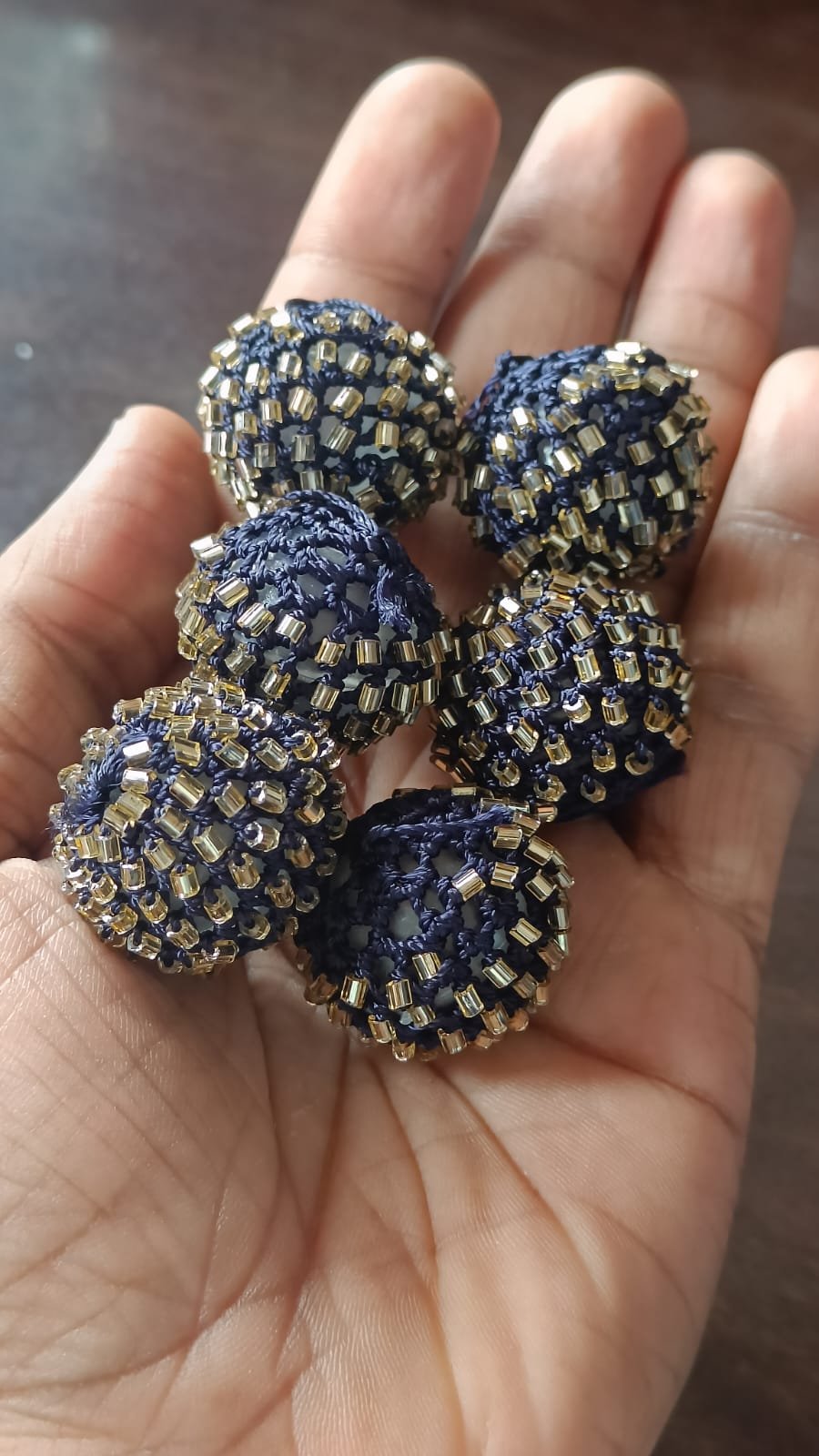 Corona Ball (Navy Blue) - 12pc