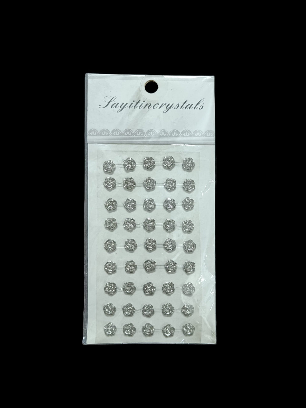 Flower Pearl Sticker - 1pc