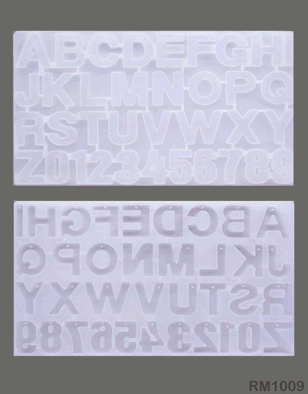 A To Z Alphabet Mould with Hole - RM1009