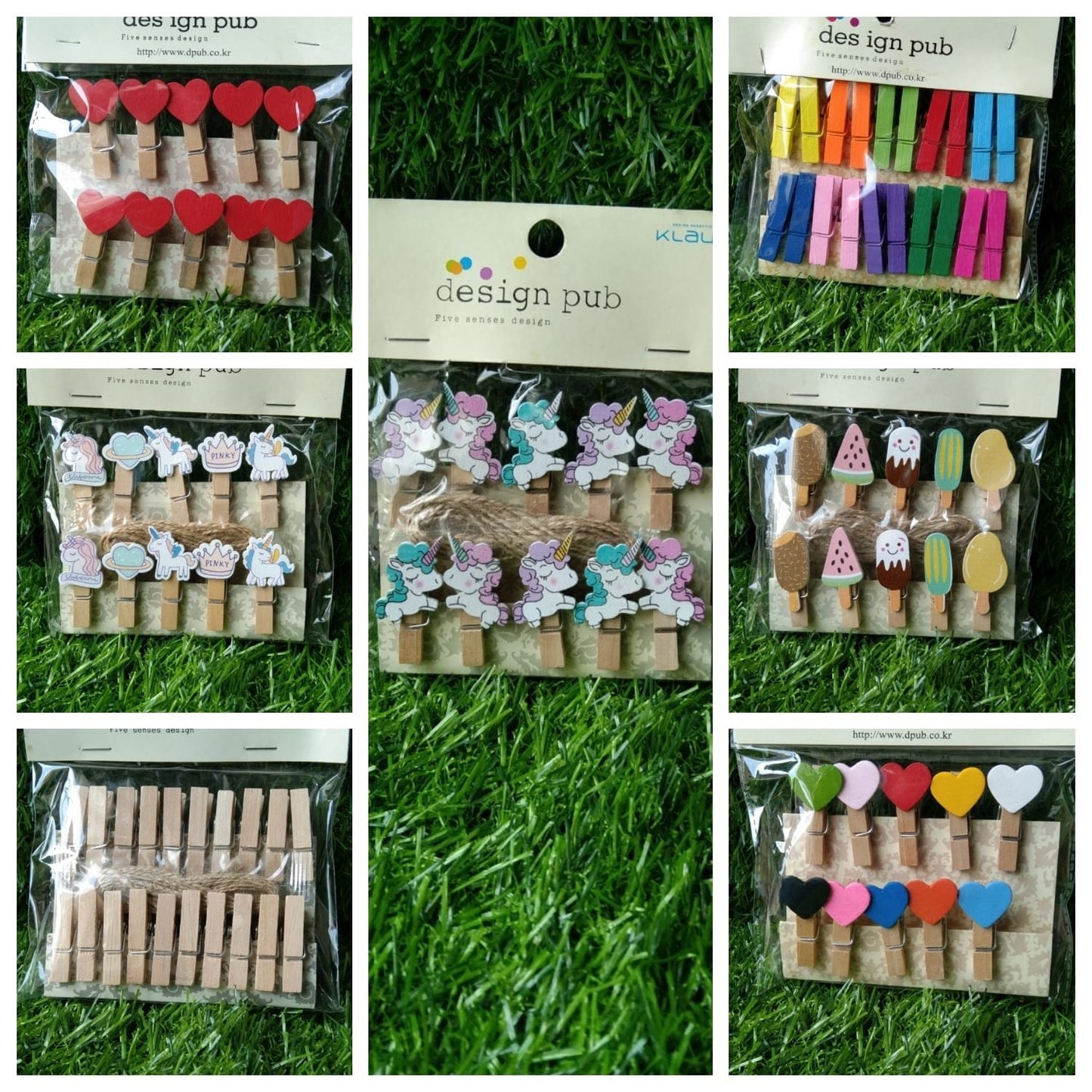Wooden Clips Combo - (Free Shipping)