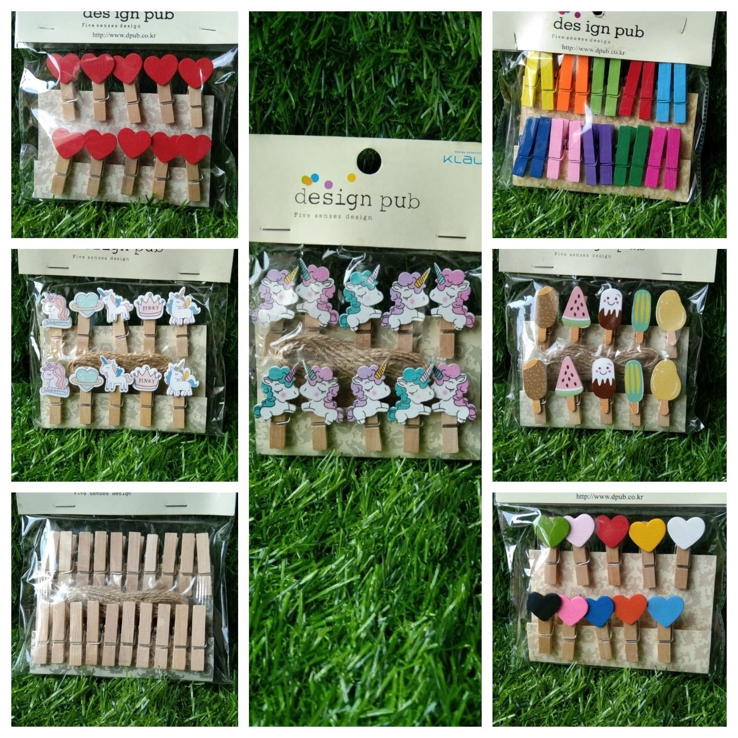 Wooden Clips Combo - (Free Shipping)