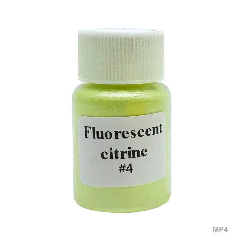 Mica Pearl Powder (MP4) Fluorescent Citrine