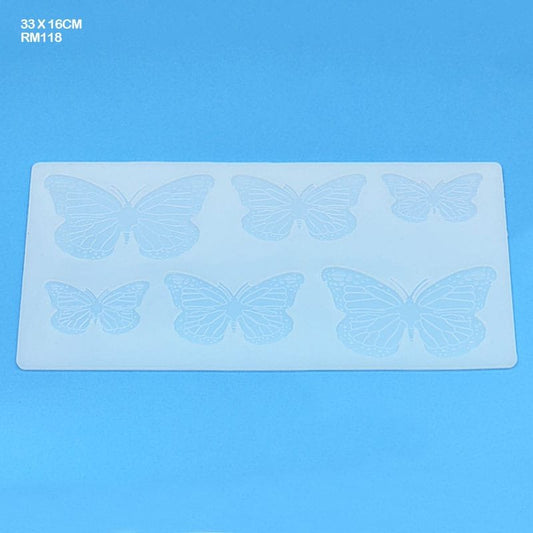 Butterfly 3D Silicone Mould (33*16cm) - RM118