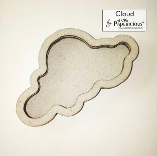 Cloud – Papericious Ready To Use- 3D Shaker Chippis