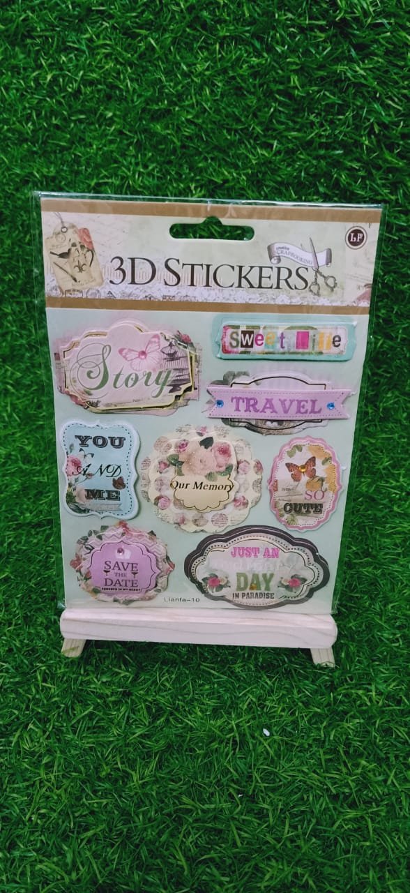 3D Stickers #3