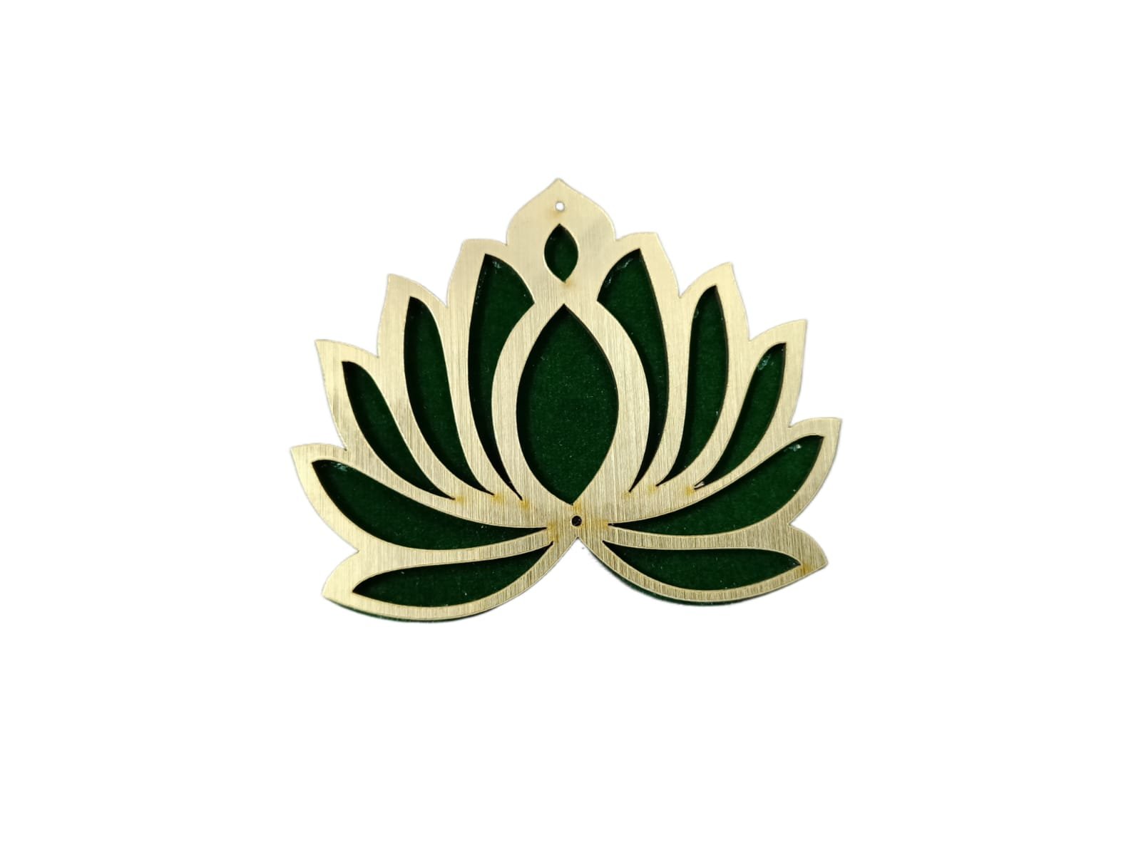 Dark Green Lotus(4inch) - 10pcs