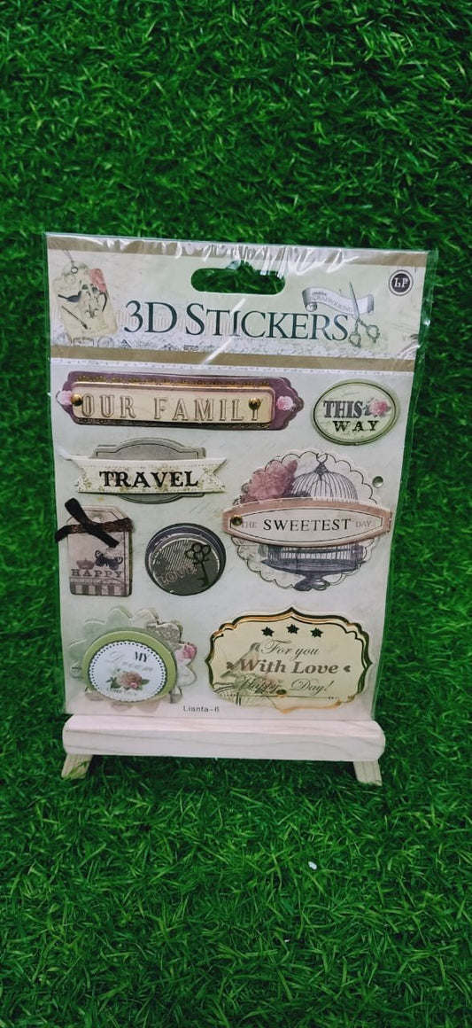 3D Stickers #2