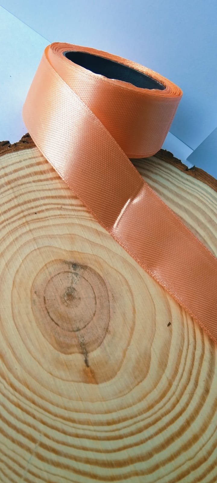 Satin Ribbon 1 inch – Peach
