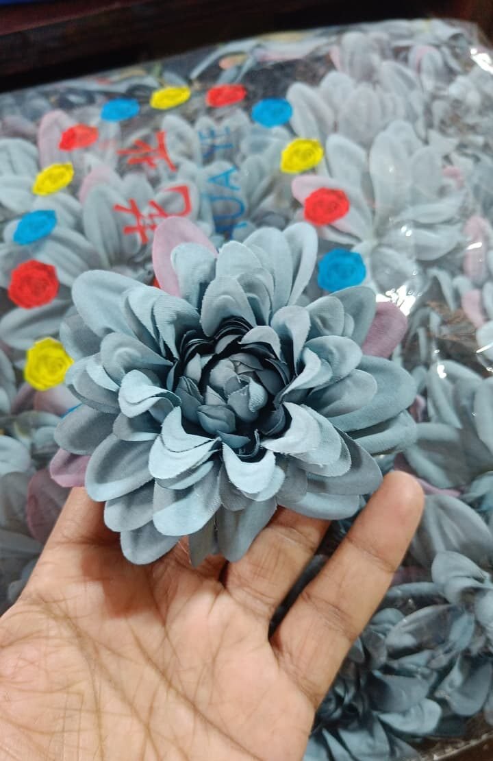 Artificial Soft Dahlias Flower 4inch