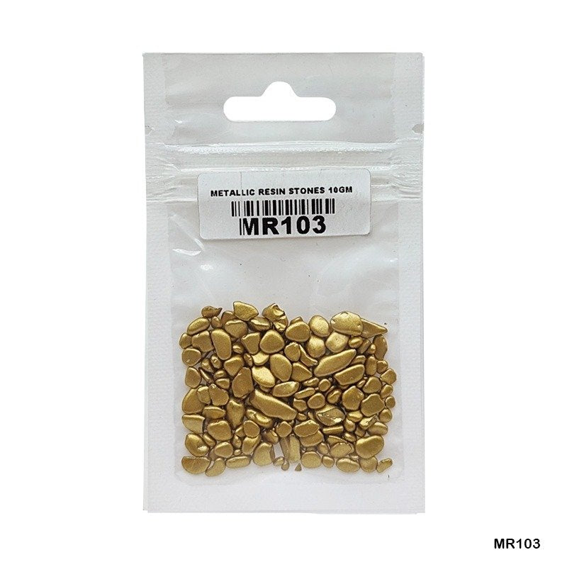 Metallic Resin Stones - 10gm (MR103)