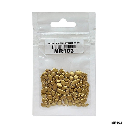 Metallic Resin Stones - 10gm (MR103)